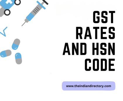 GST Rate & HSN Code