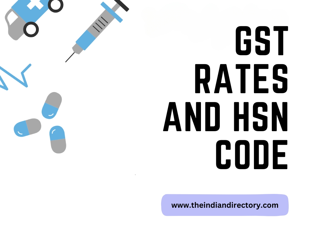 GST Rate & HSN Code